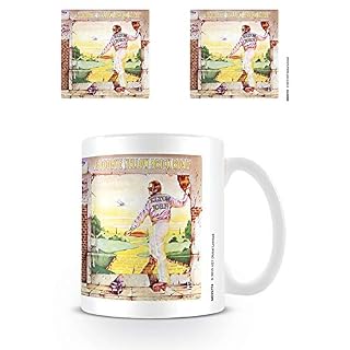 Elton John – Mug en céramique 11oz / 315ml (Goodbye Yellow Brick Road Album) - Les Beatles, Paul McCartney, John Lennon, RIngo Starr, George Harrison
