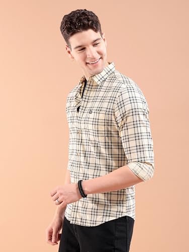 Image of THE Indian Garage CO Men's Cotton Slim Fit Shirt