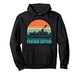 Photo Gallery pontoon captain vintage pontooning barca regalo felpa con cappuccio Photo Gallery pontoon captain vintage pontooning barca regalo felpa con cappuccio