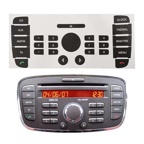 Kit sticker bouton auto Ford Mondeo 6000CD haute opacité