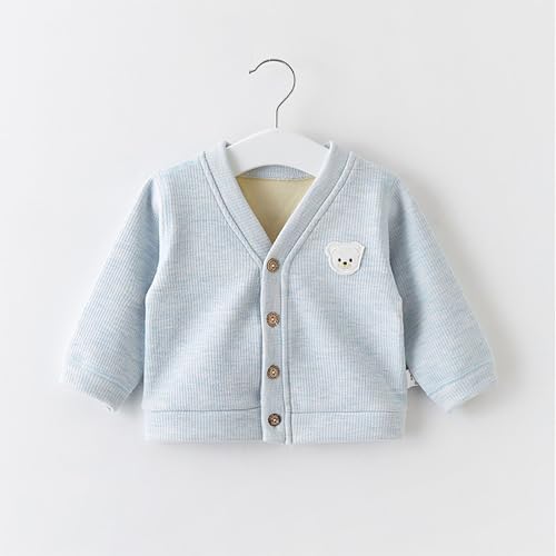 Boys Winter Jacket Baby Sweater Plus Warm Foreign Style Children's Spring and Autumn Warm Clothes for2