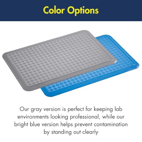 NoTrax Sani-Flex™ Anti-Bacterial Rubber Anti Fatigue Mat for Healthcare and Laboratory Use, 2' x 3' x 1/2" Industrial Floor Mats, Beveled Edges, Hygienic, Autoclave Matting, Gray, 526S0023GY by Notrax - Image 7