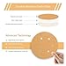 Menwag Foam Sanding Pads with Hook 6-inch Sandpaper Discs, 180 Grit, Suitable for Automotive and Woodworking Industries