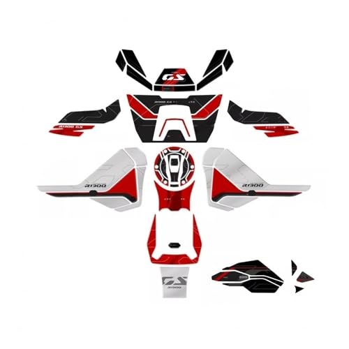 Autocollant réservoir R 1300 GS Adventure en résine haut de gamme