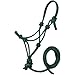 Tough1 Miniature Poly Rope Halter with Lead - Hunter Green - Small