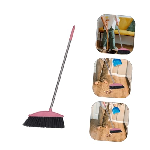 QUMIIRITY 2stücke Haushaltsbesen Mit Langem Stiel Zimmerbesen Müllkehrwerkzeug Reinigungsbesen Wiederverwendbarer Besen Bodenkehrer Für Innen Und Außenbereich – Bild 5