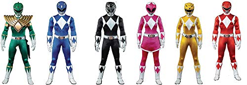 ThreeA Mighty Morphin Power Rangers Collectible Figure Set of 6