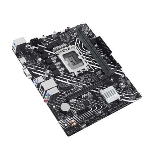 PRIME H610M-K ARGB Scheda madre mATX Intel H610 (LGA 1700), DDR5, PCIe 4.0, slot M.2, Realtek 1 Gb Ethernet, HDMI, VGA, USB 3.2 Gen 1, SATA 6 Gbps, Header indirizzabili Gen 2, Aura Sync - Scheda madre - Immagine 4