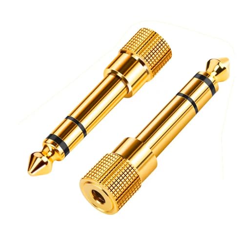 Kit 5 Plugs Adaptador P2 ST Fêmea P/ P10 ST Macho - AC2733K5