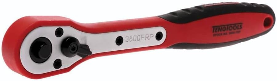 Teng Tools 3/8 Inch Drive Fibre Reinforced Ratchet - 3800FRP, Silver