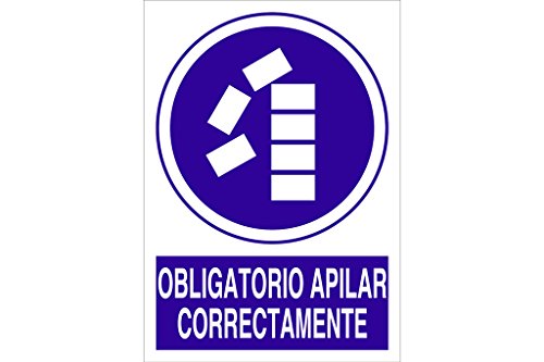 Cofan - Plimpo Señal Poliestireno 148X105Mm Obligatorio Apilar Correctamente En Oferta Cofan O20Pl148105 Señal Poliestireno, 148 X 105 Mm