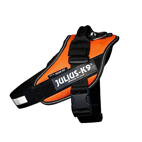 Julius K-9 Harnais IDC Power, Taille: 1, Orange Fluo