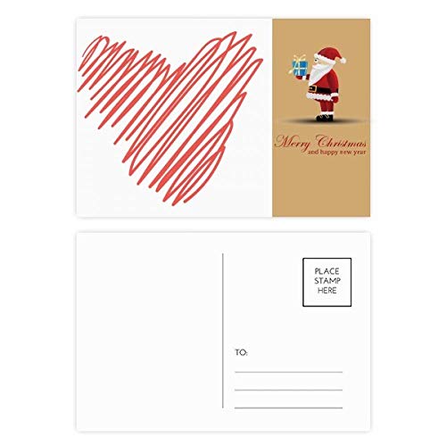 Cartes postales Coeur Red Line Sketch pour accompagner vos cadeaux de Saint-Valentin
