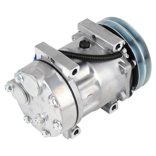 Image of ECCPP AC Compressor Fit for Volvo VNL VHD VNM 10.8L 11.1L 2001-2002 | 2013-2014 Fit for Volvo VNL 11.9L Fast Cooling AC Compressor with Clutch