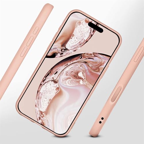 Coque silicone iPhone 17 Pro Max rose pour un style quotidien