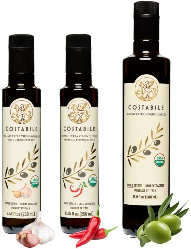 Aceite de Oliva Extra Virgen Pack 3 unidades 100% Italiano