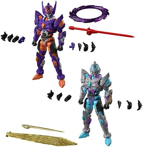 Bandai Shokugan Super Mini Pla Ssss.Gridman Gridknight & Gridman (Initial Fighter) Model Kit image 2