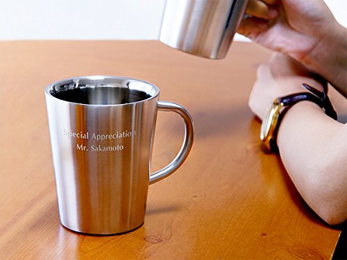 ペアマグカップ ダブルウォールステンレス