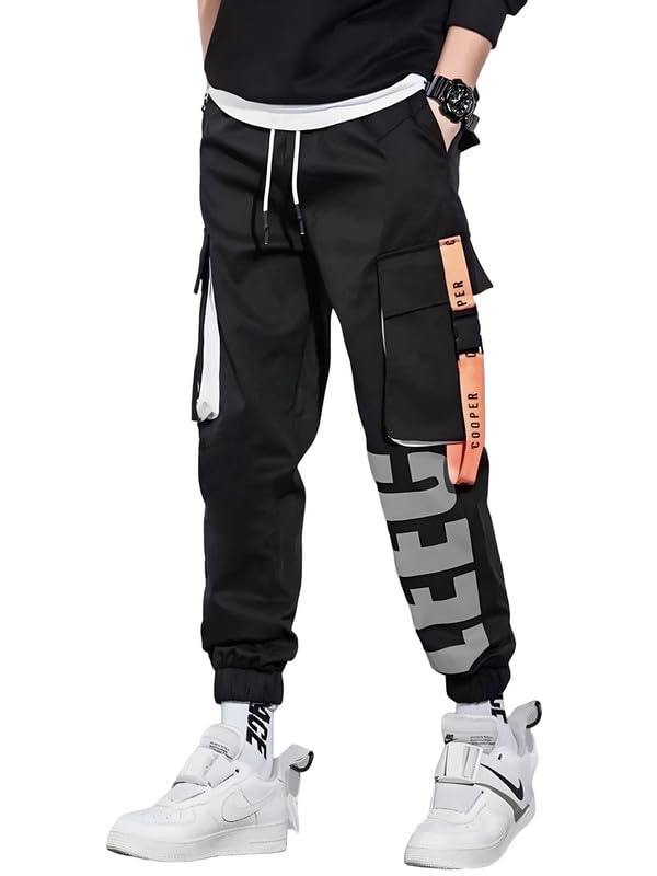 hvbk Men Track Pants (122-A-BLACKTRACKPANT)-picture-40