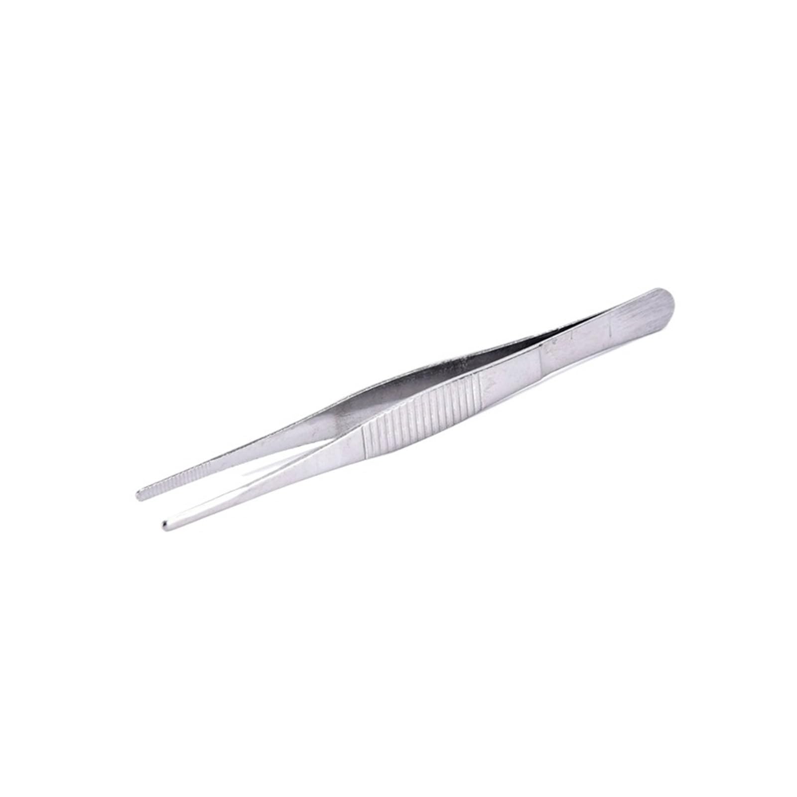 Fire Tongs 1PC Stainless Steel Kitchen Gadgets Barbecue Tongs Food Clip Tweezers(12.5cm)