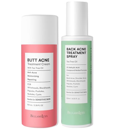 Image of BellamiLuxx Acne Lotion for Face: Acne Cream for Teens & Adults - Salicylic Acid & Tea Tree Oil Pimple Spot Remover - Anti-Acne Moisturizer Reduces Redness, Blemishes