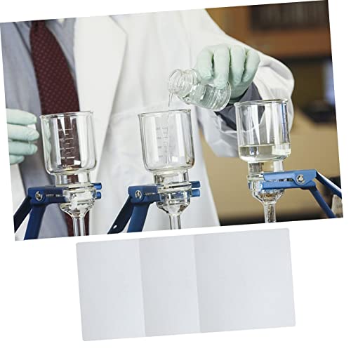 Image of Qualitative Filter Paper 12X12 Inch Absorbent Cellulose Sheets for Laboratory Experiments Fast Medium Slow Speed 30 Sheets