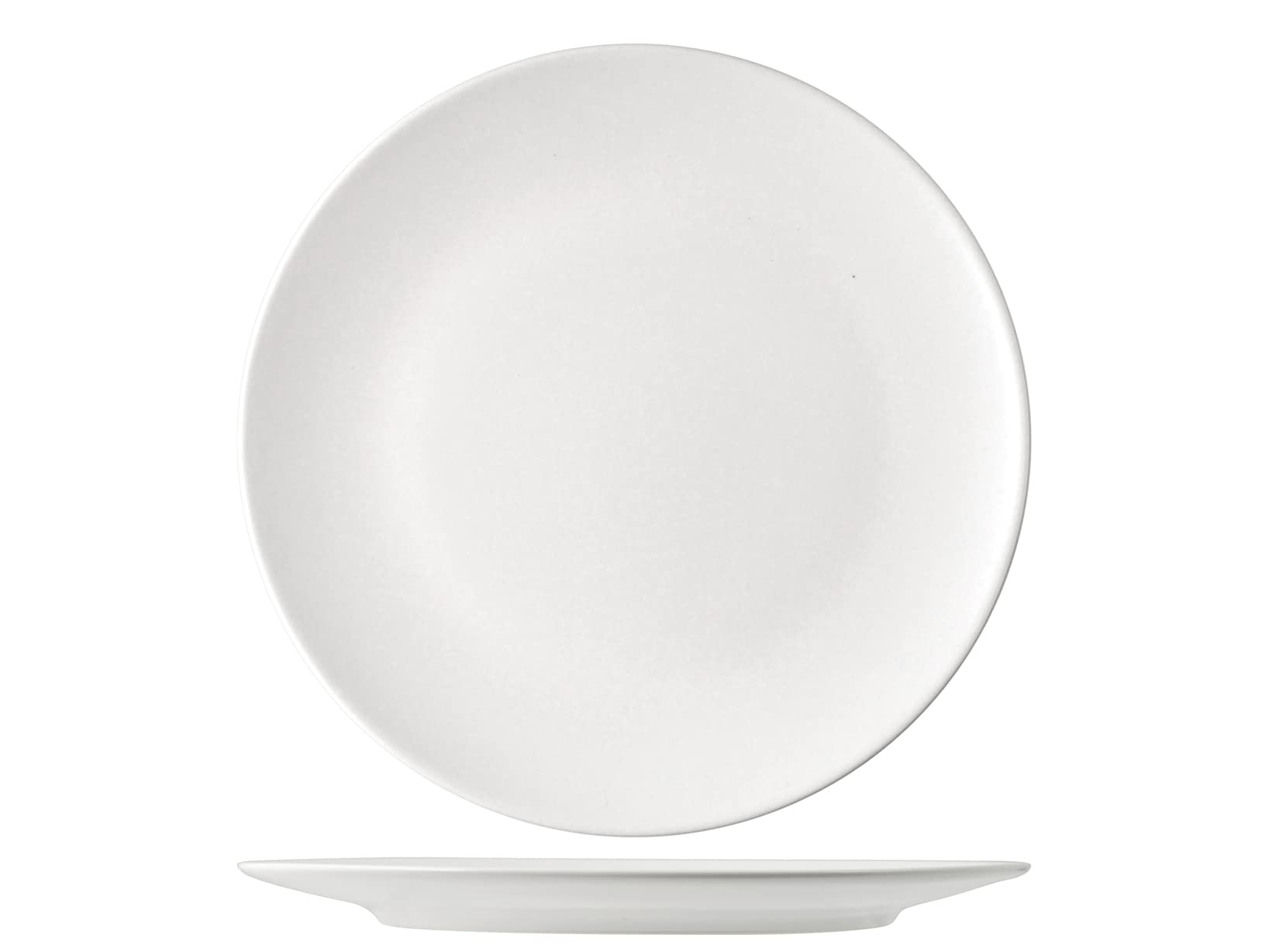 H&H 6 Stoneware Plates Denver White Floor 26