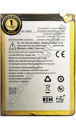 Image of LBP13000043 Battery for Lava Z91 / X10 Battery with 1 Year Warranty**** (T245)