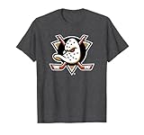 Anaheim Ducks Icon Dark Heather Officially Licensed T-Shirt
