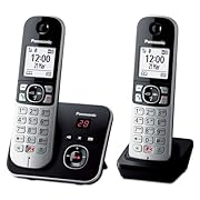 Panasonic KX-TG6862GB Безжичен телефон с 2...