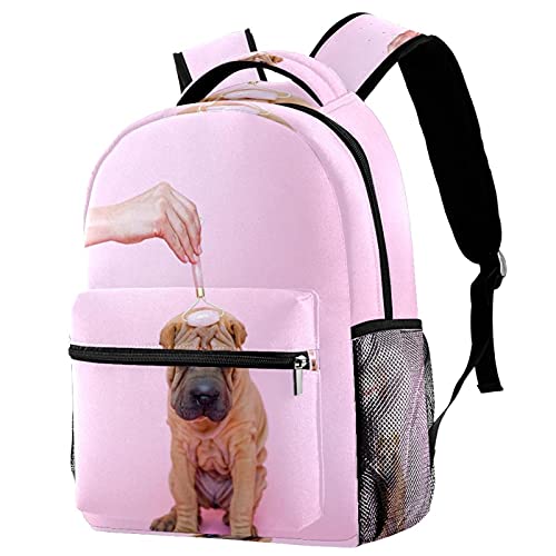 Sac à dos de voyage Leisure Campus Bouledogue français pour filles et garçons