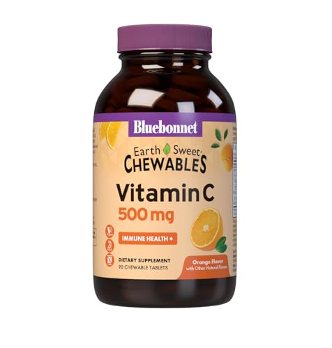 Bluebonnet EarthSweet Vitamin C Chewable Tablets