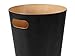 Produktbild Woodrow Abfalleimer, natur/schwarz