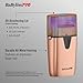 BaBylissPRO UVFOIL Double Foil UV-Disinfecting Metal Shaver Rosegold