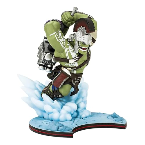 Image of Quantum Mechanix Gladiator Hulk Thor: Ragnarok Q-Fig Max Diorama, Marvel Action Figure