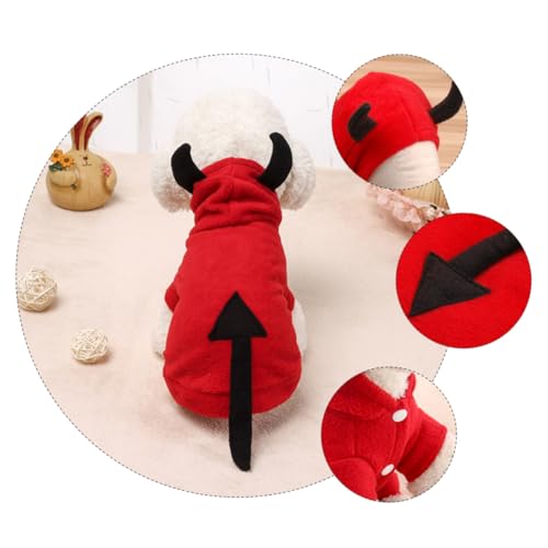 Disfraz de Demonio para Perros Talla XL ERINGOGO miniatura 3