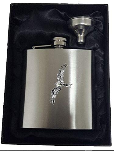 Flasque en étain anglais B45 d'exception en acier inoxydable 177 ml