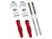 Produktbild TOX Urinalbecken-Befestigung Piss-Fix XL White, mit Allzweckdübel Tri 14x75 mm + Stockschrauben M10 x 140 mm und Abdeckkappen weiß, 1 Set, 04510148