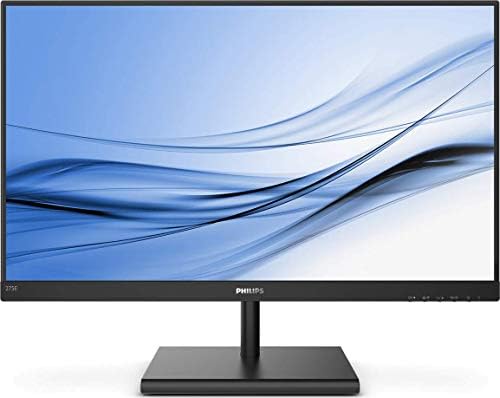 Philips 275E1S - 27 Inch QHD Monitor,75Hz, 4ms, IPS, AMD FreeSync, FlickerFree, SmartImage (2560 x 1440, 250 cd/m², HDMI/VGA/DP)