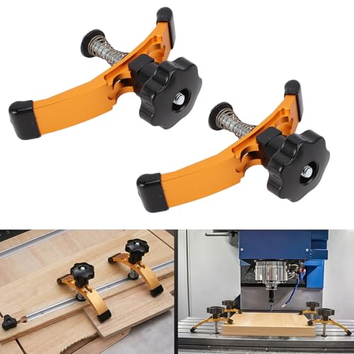 Pinces à plaque de presse réglables pour machine à graver accessoires brides de serrage