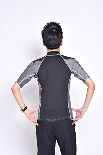 Chest binder de bain à séchage rapide BaronHong avec fermeture éclair - 4