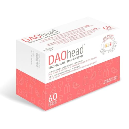 DAOHEAD 60 cap pellets gastrointestinales alivio de la pesadez estomacal