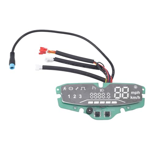 CHICIRIS Reemplazo de Tablero para Scooter Eléctrico SmartGyro, Material ABS con Efecto Impermeable y Pantalla de Datos Clara, Piezas de Reparación de Placa de Circuito Fáciles de Instalar
