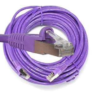 Cable Patch Cat.6 SSTP 50 ft Morado miniatura 1