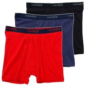 ヘインズ（Hanes） ボクサーパンツ（3枚組)  ボクサーブリーフ 3色アソート 819円（273.3円/枚）！プライム会員は送料無料！