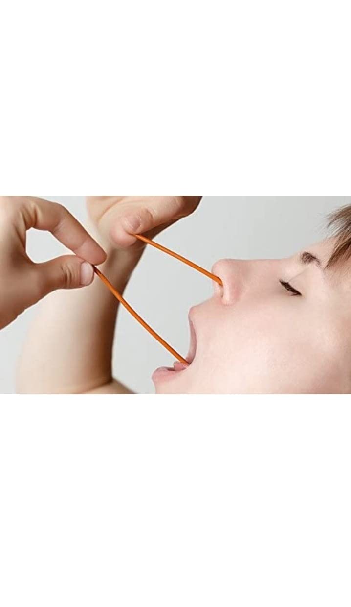 Rubber Neti Sutra/Rubber Tube For Nasal Cleansing(Size Number 3)- Pack Of 5.