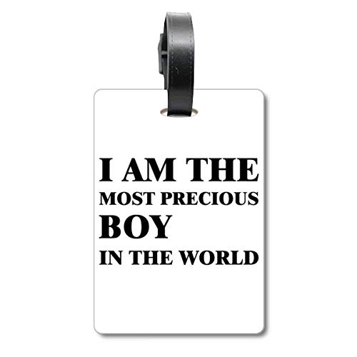 Étiquette de sac de croisière I Am The Precious Boy, offrez du style à vos valises