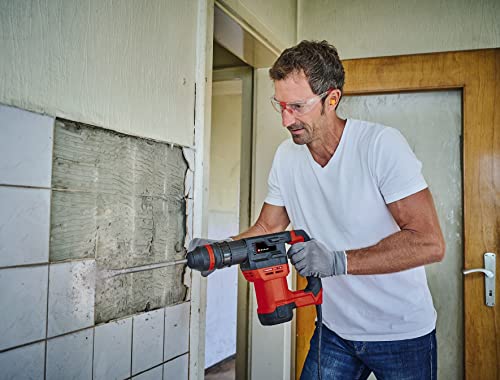 Einhell Abbruchhammer TE-DH 5 (5 J, SDS-plus-Werkzeugaufnahme, schwingungsgedämpfter Handgriff, flexibel einstellbarer Zusatzhandgriff, inkl. E-Box) – Bild 6