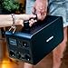 Produktbild ECTIVE Tragbare Powerstation - 1500W, 1500Wh, LiFePo4 Batterie, AC, USB, DC - Mobiler Solargenerator, Stromspeicher, Solar Stromgenerator, Akku Stromversorgung, Powerhouse für Camping, Wohnmobil