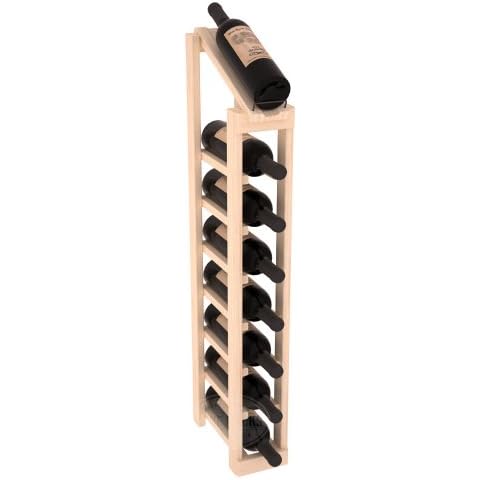 Wine Racks America InstaCellar Display Top Wine Rack - Durable and Expandable Wine Storage System, Pine Unstained - Holds 8 Bottles Cover